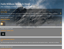 Tablet Screenshot of faithandactionislife.blogspot.com