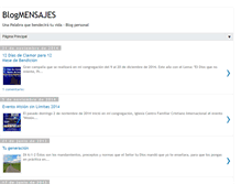 Tablet Screenshot of blogmensajes.blogspot.com