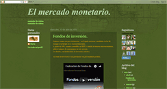 Desktop Screenshot of mercadomonetario.blogspot.com