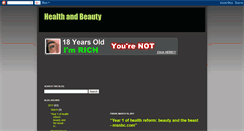 Desktop Screenshot of health-beauty-1plus.blogspot.com
