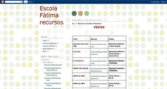 Desktop Screenshot of escolafatimarecursos.blogspot.com