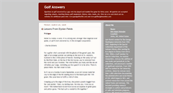 Desktop Screenshot of golfbargainsonline.blogspot.com