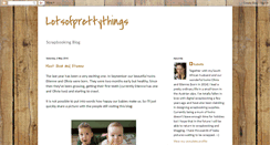 Desktop Screenshot of lotsofprettythings.blogspot.com