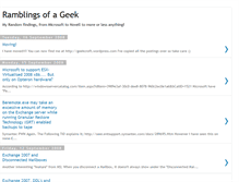 Tablet Screenshot of geekcroft.blogspot.com