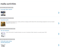 Tablet Screenshot of maikaetnik-activities.blogspot.com