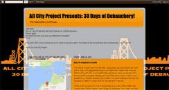 Desktop Screenshot of 30daysofdebauchery.blogspot.com