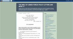 Desktop Screenshot of militarypolicies.blogspot.com