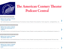 Tablet Screenshot of americancenturytheater.blogspot.com