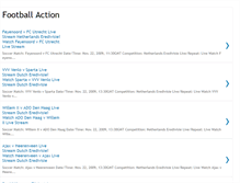 Tablet Screenshot of football-live-action.blogspot.com