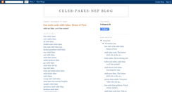 Desktop Screenshot of celeb-fakes-nef.blogspot.com