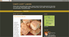 Desktop Screenshot of lisaslovinloaves.blogspot.com