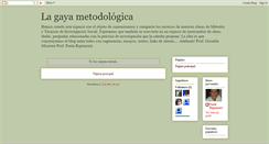 Desktop Screenshot of lagayametodologica.blogspot.com