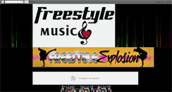 Desktop Screenshot of freestyleexplosion.blogspot.com