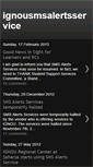 Mobile Screenshot of ignousmsalerts.blogspot.com