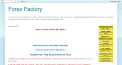 Desktop Screenshot of forex-factory-2u.blogspot.com