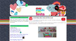 Desktop Screenshot of meumundoeumafesta.blogspot.com