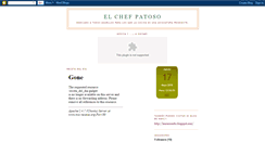 Desktop Screenshot of chefpatoso.blogspot.com