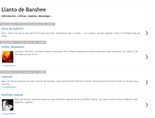 Tablet Screenshot of llanto-de-banshee.blogspot.com