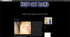 Desktop Screenshot of kevinandbecky.blogspot.com