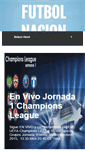 Mobile Screenshot of futbolnacion.blogspot.com