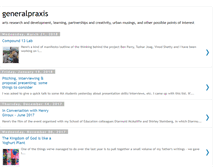 Tablet Screenshot of generalpraxis.blogspot.com