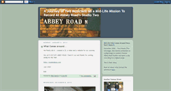 Desktop Screenshot of journeytoabbeyroad.blogspot.com