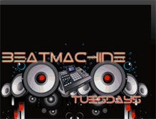 Tablet Screenshot of beatmachinetuesdays.blogspot.com