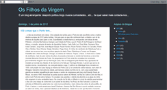 Desktop Screenshot of osfilhosdavirgem.blogspot.com