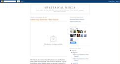 Desktop Screenshot of hystericalminds.blogspot.com
