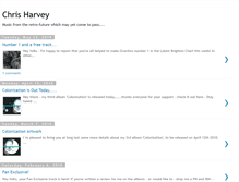 Tablet Screenshot of chrisharveyuk.blogspot.com