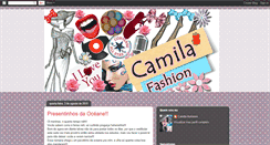 Desktop Screenshot of modacamilafashion.blogspot.com
