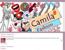 Tablet Screenshot of modacamilafashion.blogspot.com