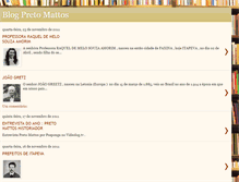 Tablet Screenshot of blogpretomattos.blogspot.com