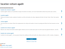 Tablet Screenshot of location-voiture-agadir.blogspot.com