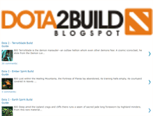 Tablet Screenshot of dota2build.blogspot.com