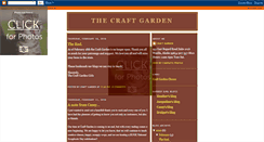 Desktop Screenshot of craftgardenak.blogspot.com