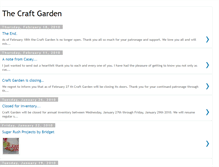 Tablet Screenshot of craftgardenak.blogspot.com