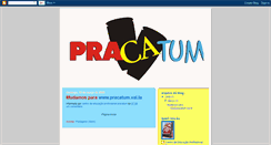 Desktop Screenshot of pracatuminforma.blogspot.com