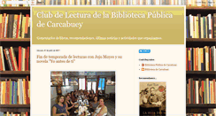 Desktop Screenshot of lecturacarcabuey.blogspot.com