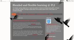 Desktop Screenshot of blendedandflexiblelearning.blogspot.com