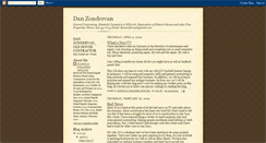 Desktop Screenshot of danzondervan.blogspot.com