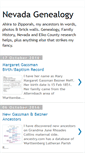 Mobile Screenshot of nevadagenealogist.blogspot.com