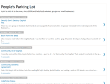 Tablet Screenshot of peoplesparkinglot.blogspot.com