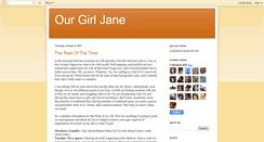 Desktop Screenshot of ourgirljane.blogspot.com