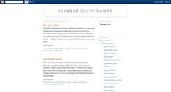 Desktop Screenshot of leather-coats-women-381.blogspot.com