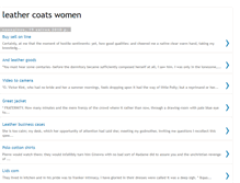 Tablet Screenshot of leather-coats-women-381.blogspot.com