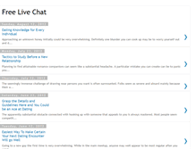 Tablet Screenshot of free-live-chat.blogspot.com