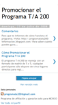 Mobile Screenshot of programata200-promocion.blogspot.com
