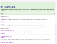 Tablet Screenshot of dr-lasermed.blogspot.com