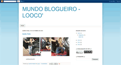 Desktop Screenshot of mundo-blogueiro.blogspot.com